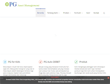 Tablet Screenshot of pg-am.com